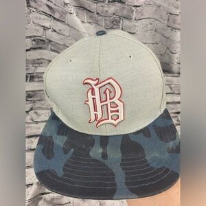 47 Birmingham Barons MiLB Chicago White Socks Wool Tweed Camo Brim Hat Cap